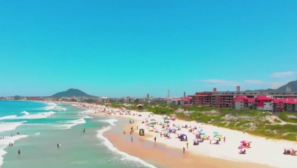 Alargamento Da Faixa De Areia Da Praia Dos Ingleses Veja Tvbv Online