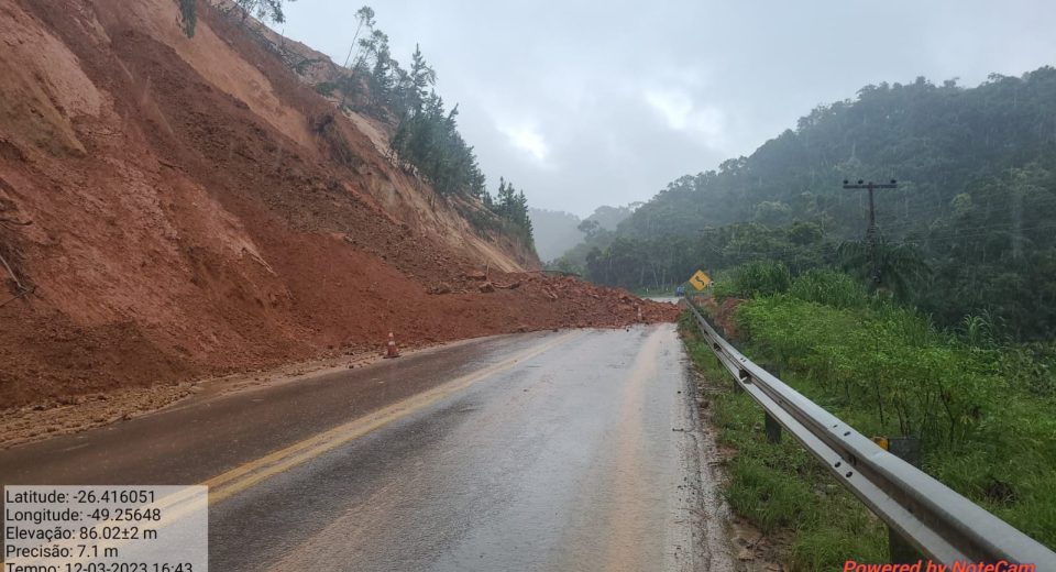 Rodovias De Sc S O Interditadas Ap S Fortes Chuvas Confira Tvbv Online