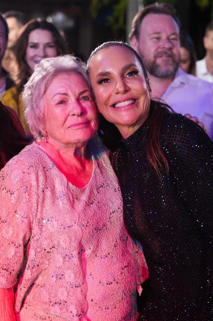 Lilian Werninghaus com Ivete Sangalo